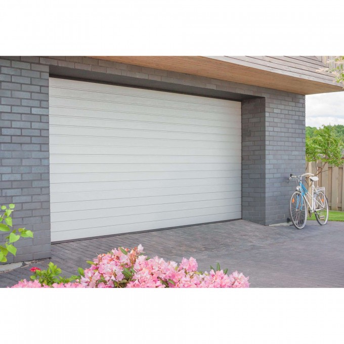 Автоматические секционные гаражные ворота ALUTECH Prestige 2625×2250 мм 19236 Автоматические секционные гаражные ворота ALUTECH Prestige 2625×2250 мм 19236