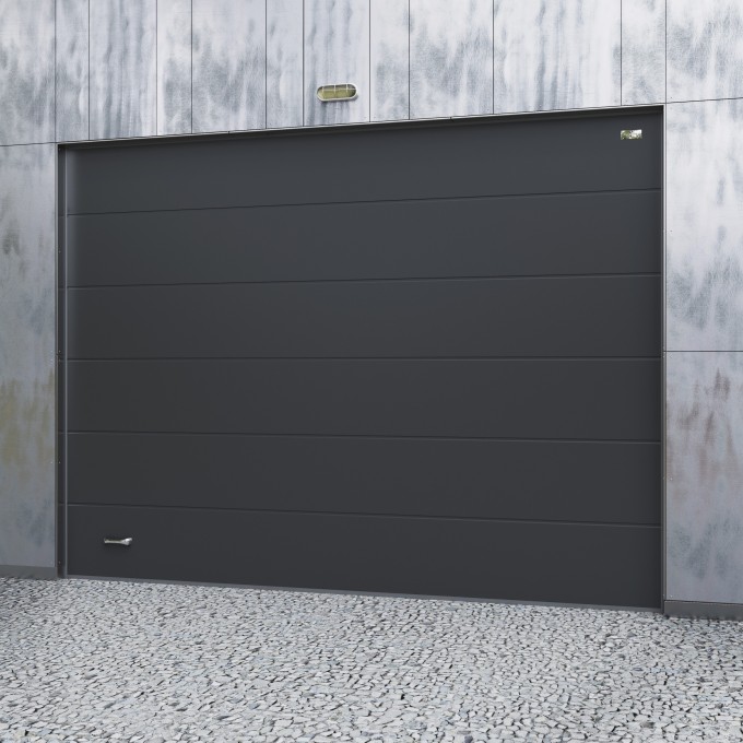Гаражные секционные ворота ALUTECH Prestige 4000х3000 мм 67217 Гаражные секционные ворота ALUTECH Prestige 4000х3000 мм 67217
