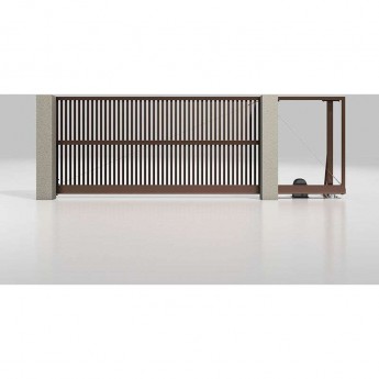 Откатные ворота с автоматикойALUTECH Prestige 4000х2000 мм Откатные ворота с автоматикойALUTECH Prestige 4000х2000 мм