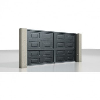 Распашные ворота с электроприводом ALUTECH Prestige 4400×2000 мм Распашные ворота с электроприводом ALUTECH Prestige 4400×2000 мм