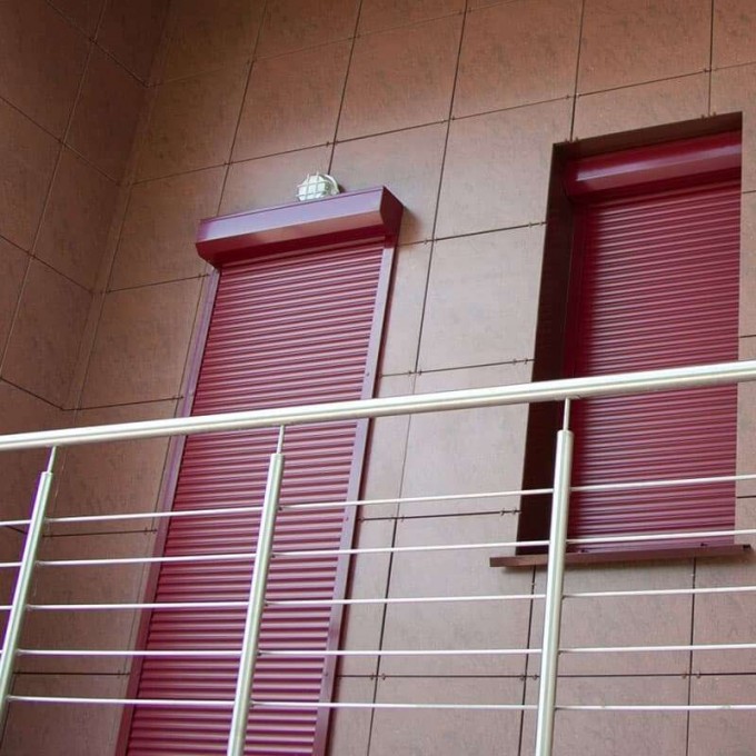 Рольставни ALUTECH Prestige 1000x2200 мм 19286 Рольставни ALUTECH Prestige 1000x2200 мм 19286