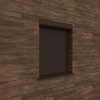 Рольставни ALUTECH Security 1000x1500 мм Рольставни ALUTECH Security 1000x1500 мм