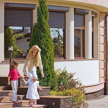 Рольставни ALUTECH Security 1100x2200 мм Рольставни ALUTECH Security 1100x2200 мм