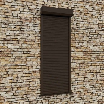 Рольставни ALUTECH Security 900x2100 мм Рольставни ALUTECH Security 900x2100 мм