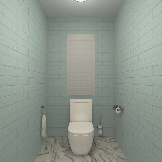 Сантехнические рольставни ALUTECH Trend 700x1500 мм 19964 Сантехнические рольставни ALUTECH Trend 700x1500 мм 19964